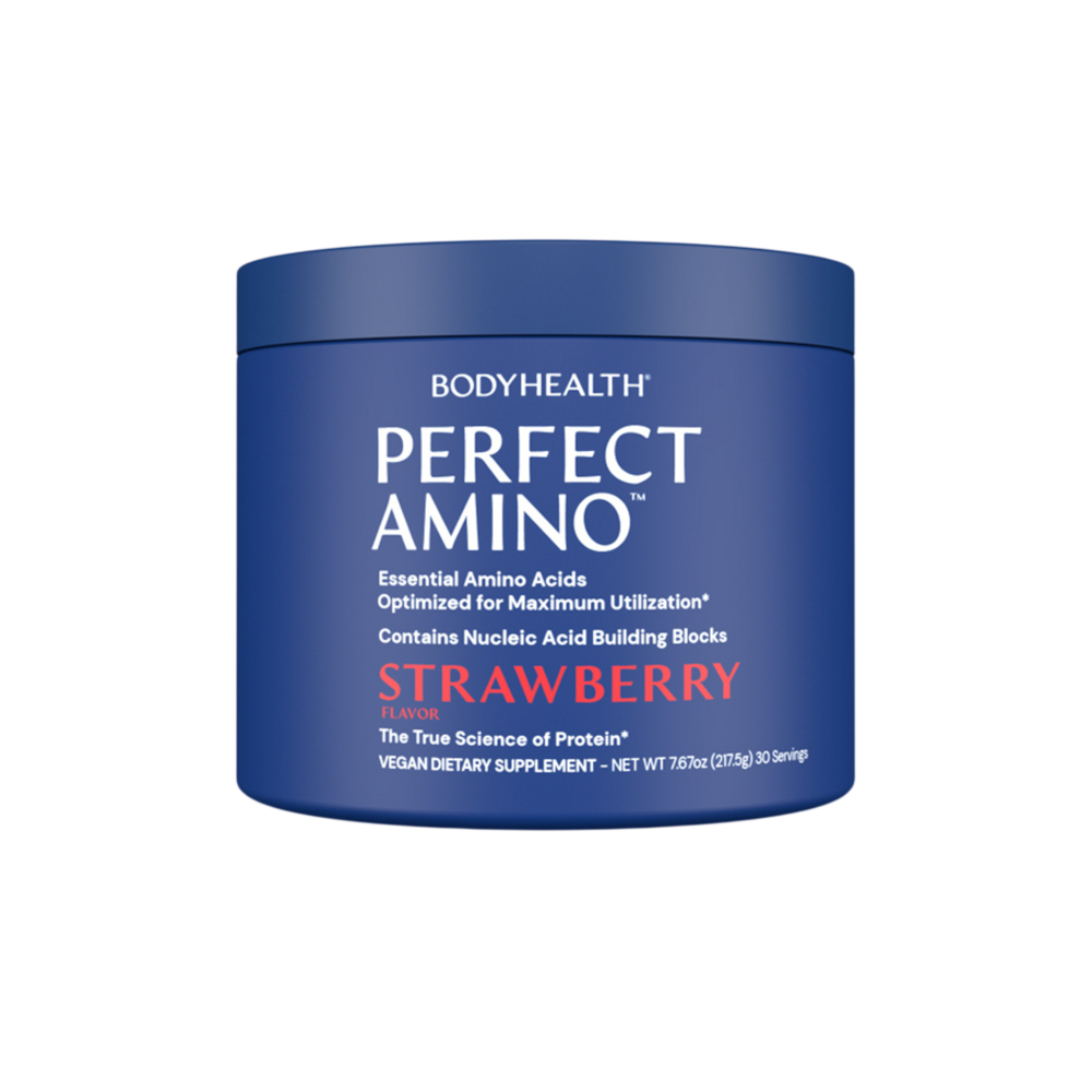 PerfectAmino Powder, Strawberry BodyHealth